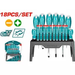 Набір викруток точної механіки Total 18 шт. (THT250618)