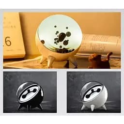 Нічний світильник DKT Ferrofluid Music Rhythm Lamp Sound Sensitive Magnetic Fluid Black [127649] - мініатюра 3