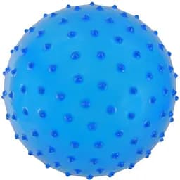 М'ячик дитячий Bambi з шипами гумовий 12 см 38 г синій (MB0110(Blue))