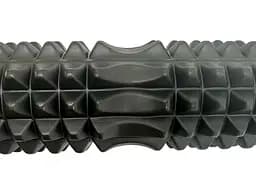 Масажний ролик Grid Roller 45 см v.2.2 Чорний EasyFit fit0024968 - мініатюра 2