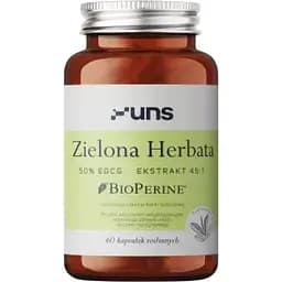 Екстракт листя зеленого чаю і Біоперин UNS Zielona Herbata 60 капсул