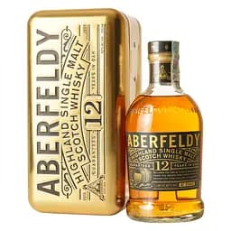 Виски Aberfeldy Gold Bar 12 yo 40% 0.7 л в подарочной коробке