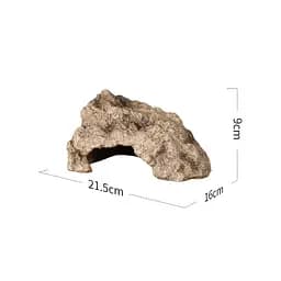 Кутова печера Repti-Zoo EHR08M 21x16x9 см - укриття для тераріуму з натуральним виглядом - мініатюра 4