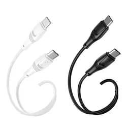 Кабель XO NB-Q239B PD 60W/1 м Zeus Series Type-c to Type-c Черный