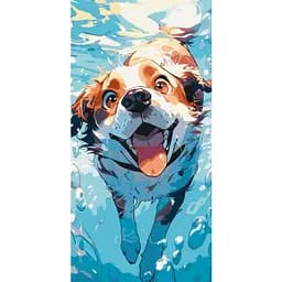 Картина за номерами ArtCraft Пірнай зі мною 11528-AC 40x80 см