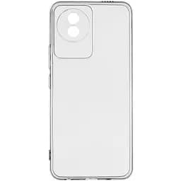 TPU чохол Epik Transparent 1.5 mm Full Camera для Vivo Y02 Безбарвний прозорий