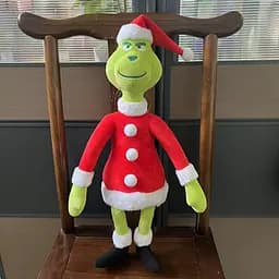 М'яка іграшка Грінч Санта Grinch 30 см - мініатюра 5