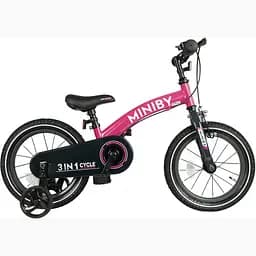 Велосипед - біговел Qplay Miniby 3 в 1 Pink (CB01MiniByPink)