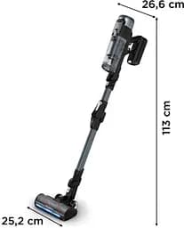 Rowenta Пилосос Rowenta безпровідний X-Force Flex 16.60 Animal, 315Вт, вологе прибирання, конт пилок -0.65л, автон. робота до 120хв, HEF system 99,9%, чорно-сірий - мініатюра 3