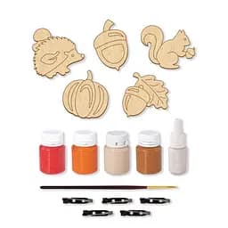 Набор заготовок для создания значков "Осенние мотивы" Fabrika Decoru FDCKW-060