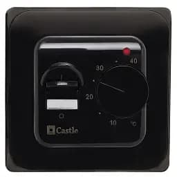 Терморегулятор механічний Castle RTC 70.26 чорний матовий