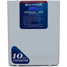 Стабилизатор напряжения тиристорный Укртехнология Universal 5 5000 Вт 220 В стабилизация 145-260 36 ступеней