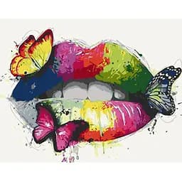 Картина за номерами Art Craft Бажані уста 40х50 см (10007-AC)