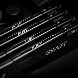 Модуль пам'яті для комп'ютера DDR4 16GB 3600 MHz Fury Beast Black Kingston Fury (ex.HyperX) (KF436C18BB/16) - мініатюра 12