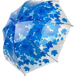 Женский складной зонтик полуавтомат Swifts 97 см прозрачный