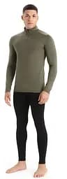 Термокофта Icebreaker 200 Oasis LS Half Zip Men Loden Heather XL (1052-104 367 069 XL) - мініатюра 4