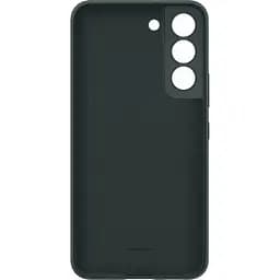 Оригінальний силіконовий чохол Silicone Cover для Samsung Galaxy S22 (S901) EF-PS901TGEGRU Forest Green - мініатюра 8