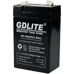 Свинцово-кислотный аккумулятор Gdlite GD-640 6V 4.0Ah (51890)