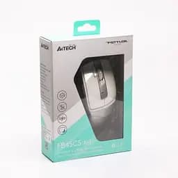 Комп'ютерна мишка A4Tech FB45CS Air2 Bluetooth/Wireless Silver/White (4711421999373) - мініатюра 9
