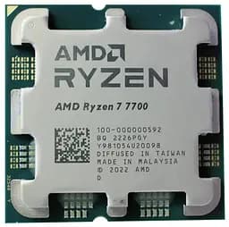 Процессор AMD Ryzen 7 7700 (100-000000592) (Socket AM5, 16T, 5.2 ГГц, Tray) Б/у