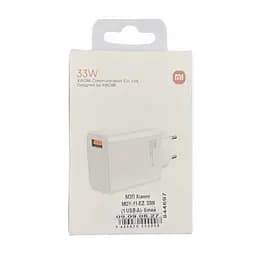 Зарядний пристрій адаптер живлення блок Xiaomi 33 W (1 USB-A) - мініатюра 2