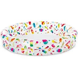 Дитячий надувний басейн "Морозиво" Intex 59421-2, 122 х 25 см 105 л