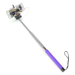 Монопод для селфі Smart селфі стик зі шнуром SS1 Purple - мініатюра 4