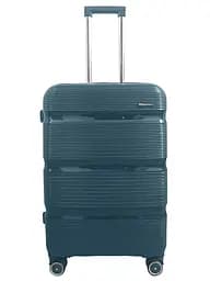 Валіза середня Milano bag 0307 поліпропілен Морська хвиля