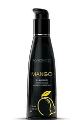 Їстівний лубрикант зі смаком Манго Wicked Aqua Mango Lube 120 ml