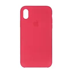 Силиконовый противоударный чехол-накладка для Apple iPhone XR, панель с защитой всего корпуса, софт-тач, red raspberry, ArmorStandart (ARM56905)