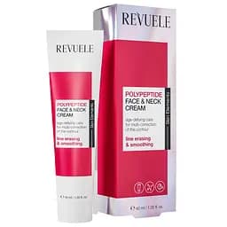 Крем для обличчя та шиї Revuele Polypeptide, 40 мл