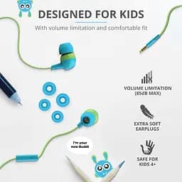 Навушники Trust Buddi Kids Mic Blue (23421_Trust) - мініатюра 7