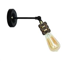 Бра настенное Levistella 752WC2103-1 E27 60W черный бронзовый цоколь для дома