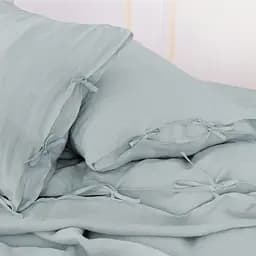 Простирадло MirSon Льон Natural Linen Caspian 220х150 см (2200008248420) - мініатюра 6