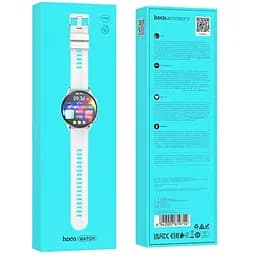 Смарт-годинник HOCO Y7 Pro Smart sports watch(call version) Metal Gray - мініатюра 6