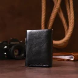 Жіноче шкіряне портмоне Grande Pelle 10х8х2 см acs0024512 - мініатюра 7