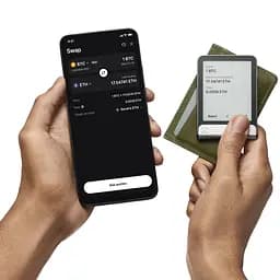 Апаратний гаманець для криптовалют Ledger Flex Graphite + Recovery Key - мініатюра 5