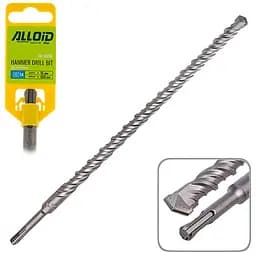 Бур по бетону Alloid Building Tools SDS-plus S4 10x450мм (FH-10450)