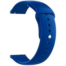 Ремінець Silicone 22 mm Watch Gear S3/Watch 46 mm/Xiaomi Amazfit Синій Ultra