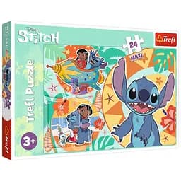 Пазл Trefl Maxi Lilo&Stitch Щасливий день 24 елемента (5900511143652) - мініатюра 2