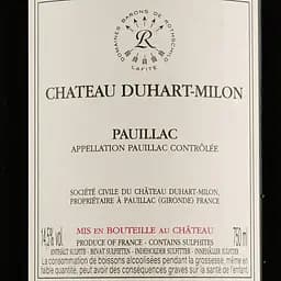 Вино Chateau Duhart-Milon 2018, червоне, сухе, 0,75 л - мініатюра 3