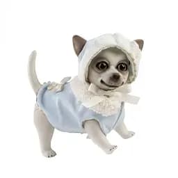 Лялька Munecas De Cuna Цуценя Чихуахуа у блакитному 22 см (B22200)