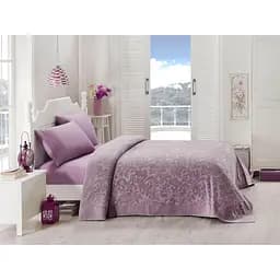 Простыня-покрывало Tac Lyon Orkide махровая 200х220 см орхидея 000229777