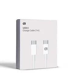 Кабель ArmorStandart ABMM093 USB-C to USB-C Cable 1m white (ARM63471) - мініатюра 5