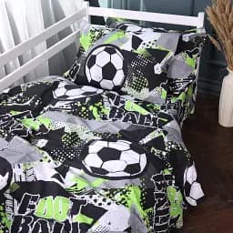 Підковдра MirSon Urban football бязь 200х220 см (2200011569949) - мініатюра 3