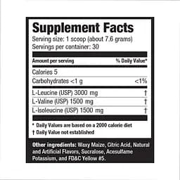 Амінокислота Ultimate Nutrition BCAA Powder 12000 228 г Grape - мініатюра 2
