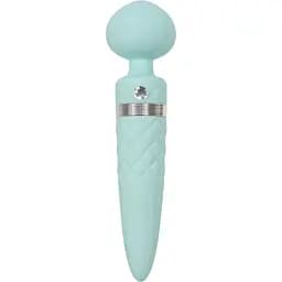 Вібромасажер 2в1 Pillow Talk - Sultry Teal