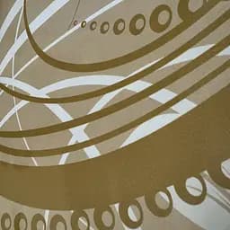 Вінілова наклейка на стіл Ніжна класика Візерунок самоклейка плівка Бежевий 60х120 см Happy Pocket Z182481 - мініатюра 4
