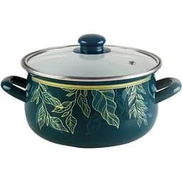 Кастрюля Infinity SD-1623 Ment, со стеклянной крышкой, 16 см, 1,8 л (6873730)