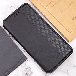 Шкіряний чохол-книжка GETMAN Cubic (PU) для Oppo A60 4G Чорний - мініатюра 5